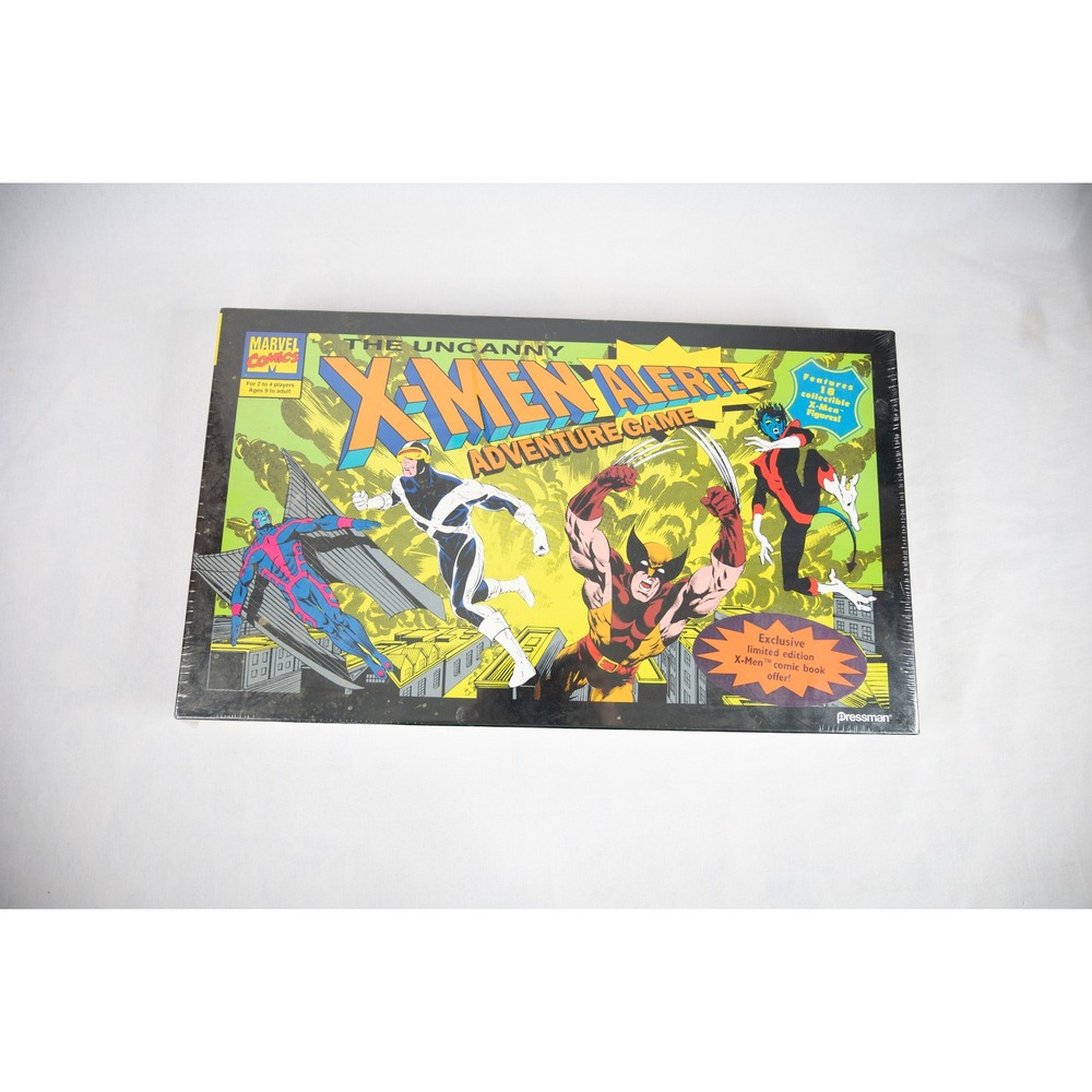 Pressman The Uncanny X-Men‎ Alert Adventure Game Marvel New Sealed Vintage 1992